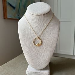 Moon Pendant Necklace ( firm on price )