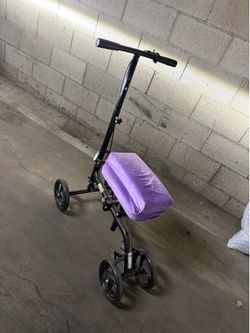 Medical bike for leg injury
