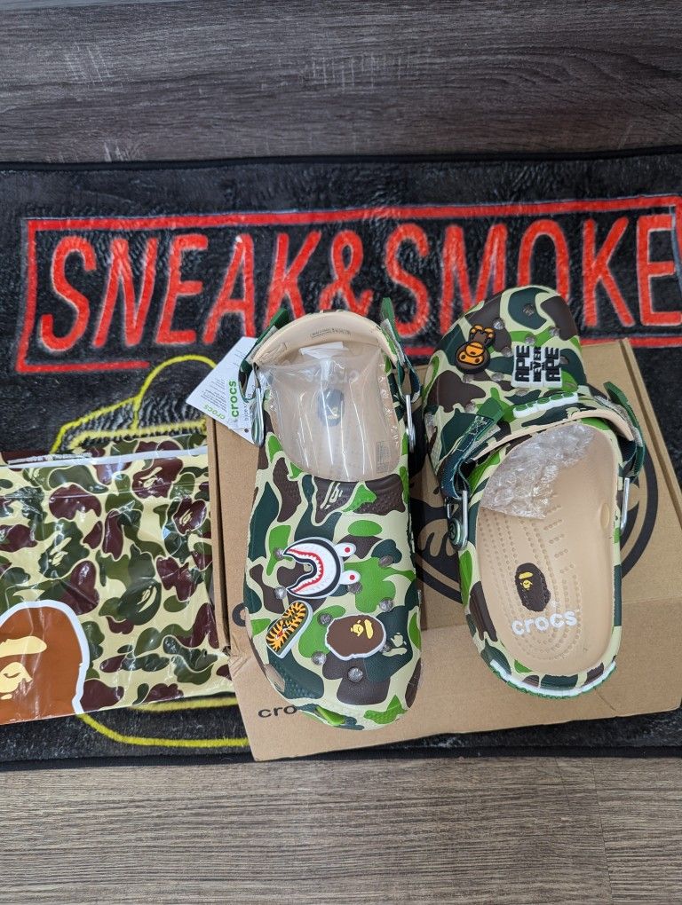 Crocs Bape And Ape 