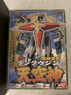 Power Rangers Ninja Storm Hurricaneger DX Tenkuujin Megazord Toy BANDAI JP W/BOX