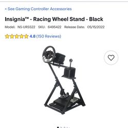 Insignia Racing Wheel Stand 