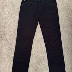 H&M Jeans Men Long Pants Black 33