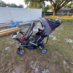 Baby Trend Sit N' Stand Double Stroller 