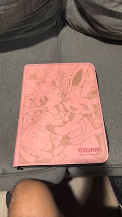 TCGuard Pink Sylveon Trading Card Binder