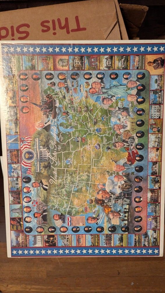 Puzzle 1,000 Pieces New Sealed U S Presidents