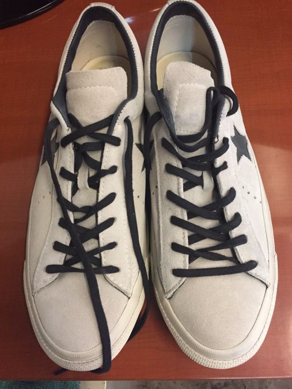 Converse X John Varvatos suede leather men's shoe size