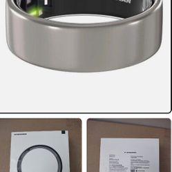 Ultrahuman Ring AIR - Size 7 - Raw Titanium -NEW