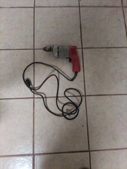 Milwaukee Drill With Cord $10 