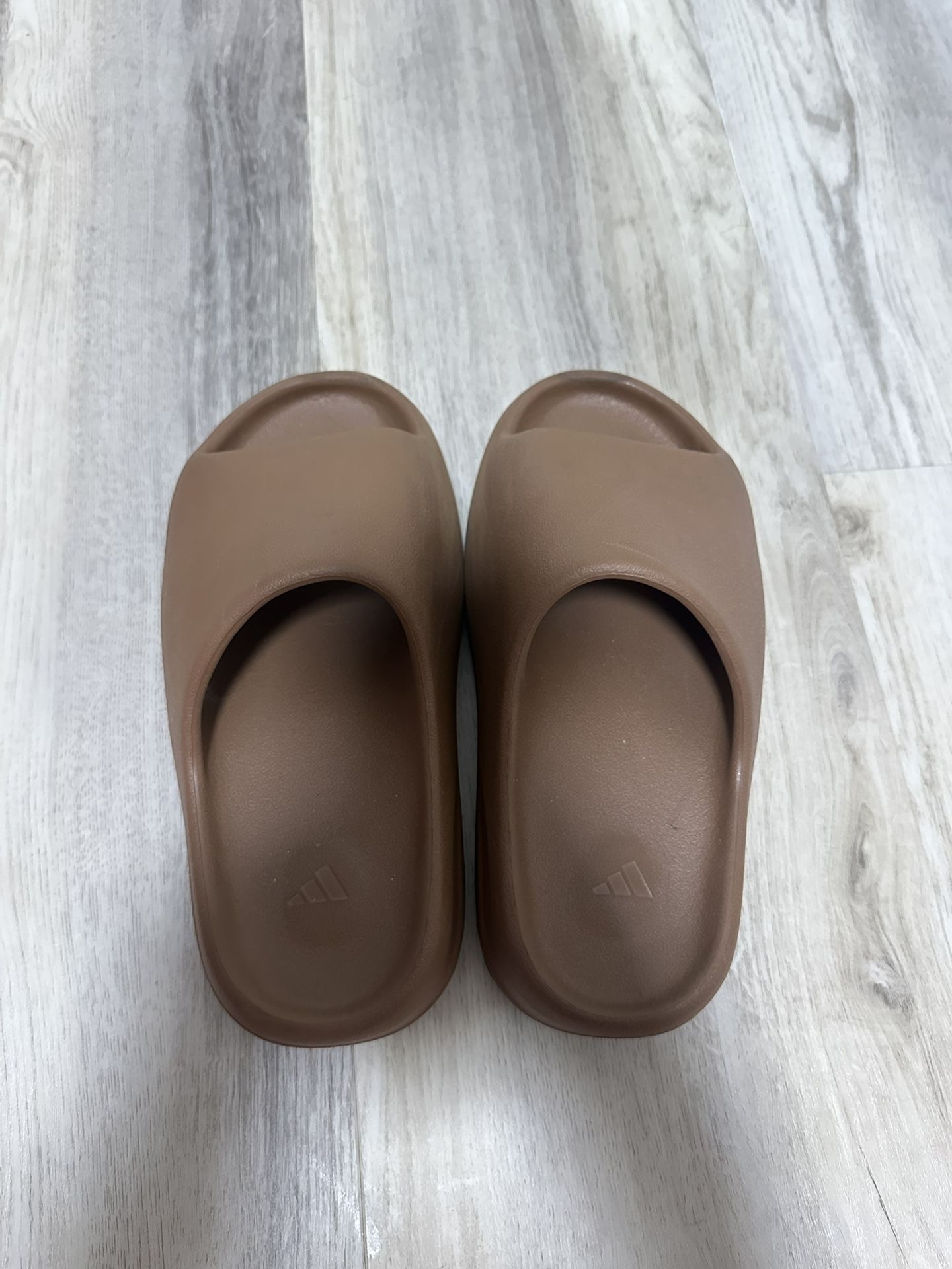 Brown Yeezy Slides