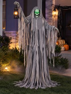 76" Animated Cemetery Phantom – Halloween Decoration