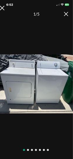 pair $500 Set Whirlpool Washer And Kenmore Gas Dryer