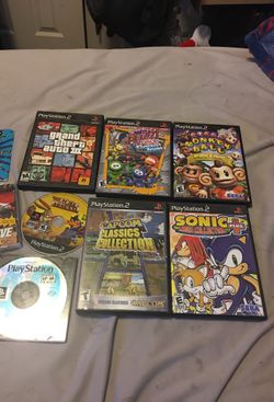 Ps2 and ps1 games lot