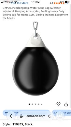 GYMAX water punching bag