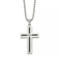 Stainless  Steel Cross Necklace 