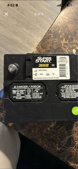Super start premium battery great condition new