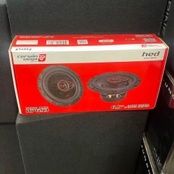 Cerwin Vega 6.5 Inch Coaxials HED Door Speakers 3 Ways 300 Watts Power 