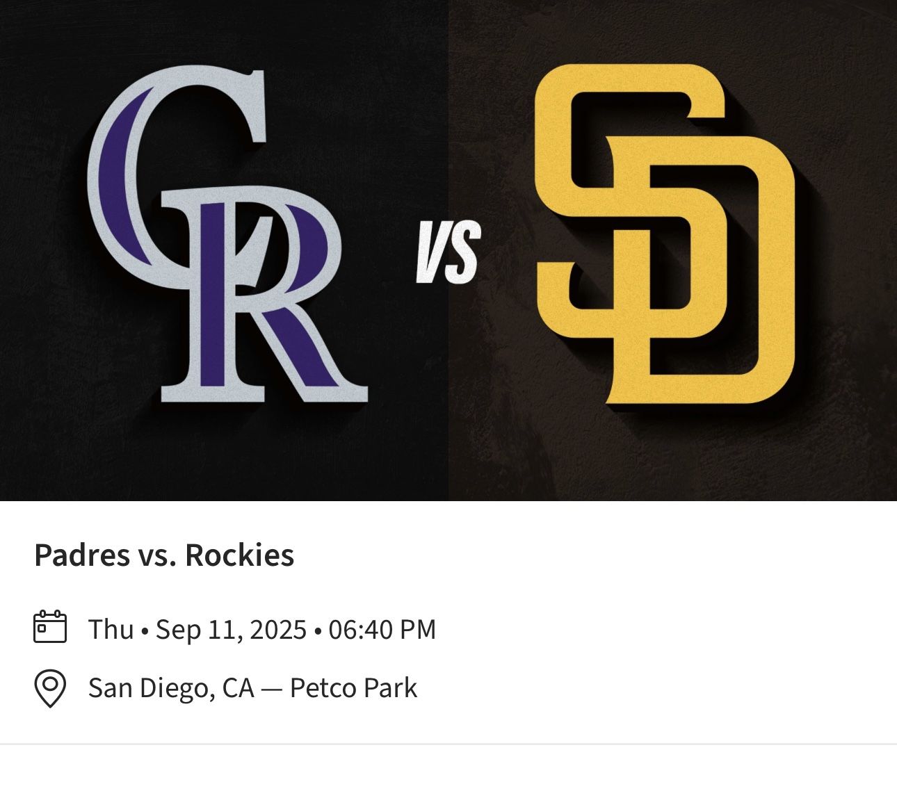 Padres Tickets 