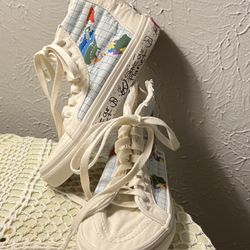 VANS Save Our Planet High Top Sneakers Size Kidds 13 - World Graffiti