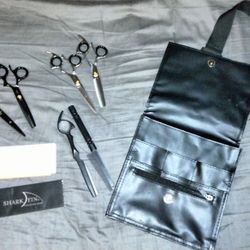 Professional hairdressing scissors from Shark Fin