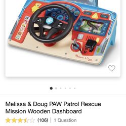 Melissa And Doug Paw Patrol Toy Driving Set 