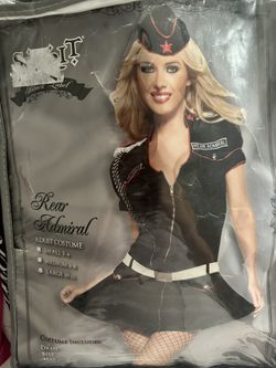 vintage navy women adult costume