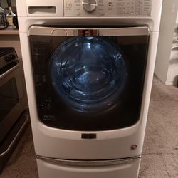 White Maytag Washer 