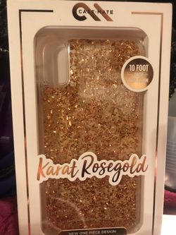 Case Mate IPhone XS Max Karate Rosegold 20.00