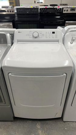 LG Dryer – Sensor Dry, Large Capacity – White