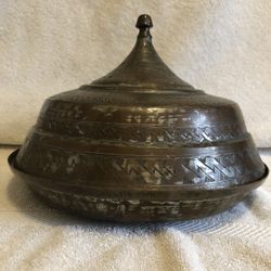 Antique Copper Tagine 