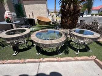 Beautiful Coffee Table And 2 End Table