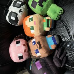 New Minecraft Plushies