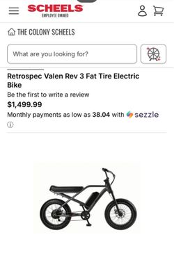 Retrospec Valen Rev 3 electric bike