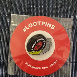 Loot Crate Exclusive Speed Pin