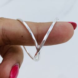 ❤️ 925 Sterling Silver Hoop Earrings Diamond cut   ❤️ 30mm in diameter  New jewelry   ❤️ Arracadas aretes pantallas en Plata con corte de diamante    