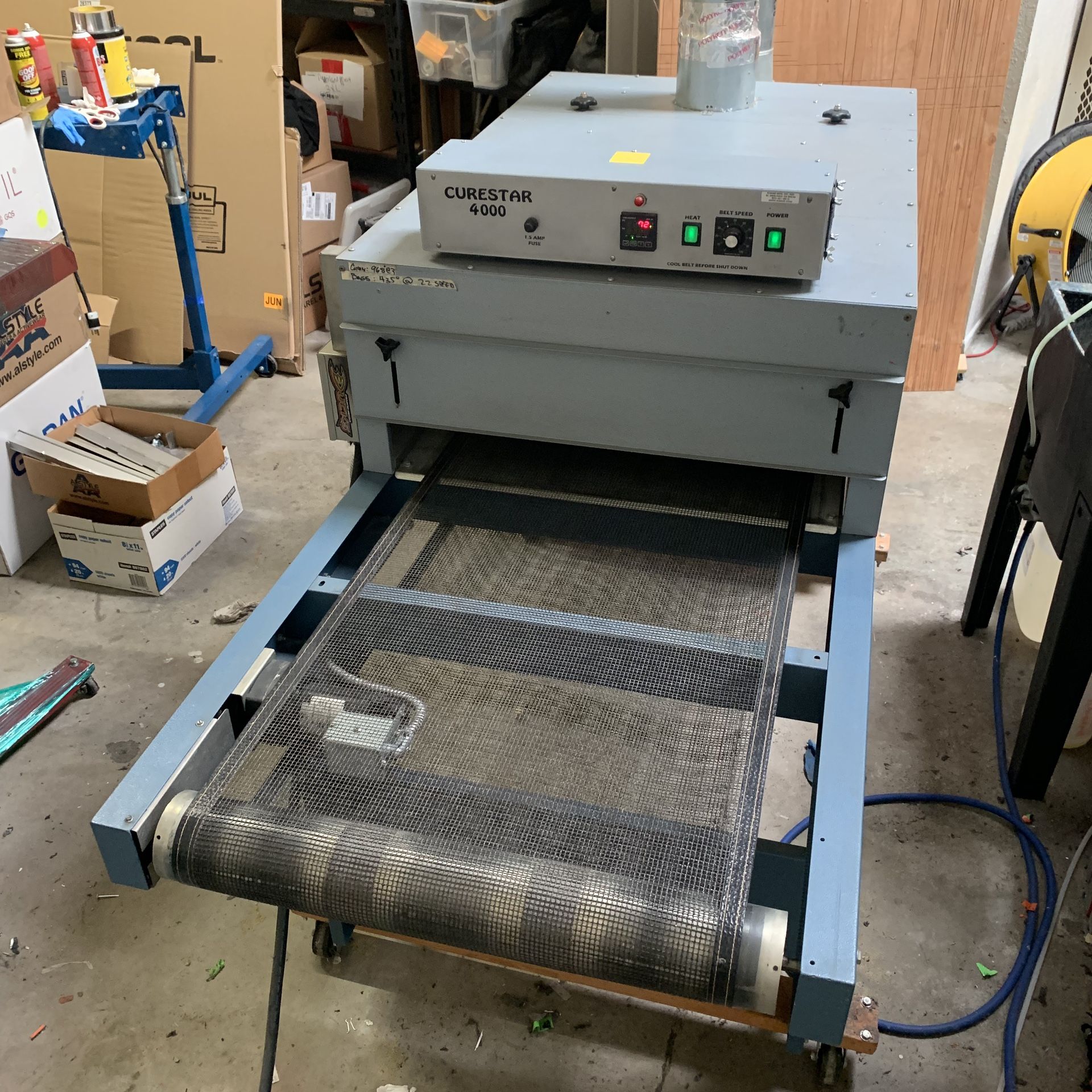 Screen Printing Ranar Cure Star 4000 Conveyor Dryer for Sale in