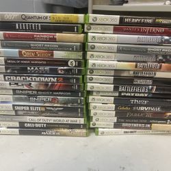 Xbox 360 Game Lot (32)