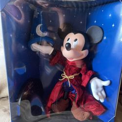 Walt Disney Fantasia 2000 The Sourcerers  Apprentice Doll