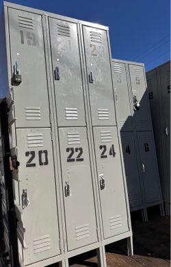 Nice, Six Door, Heavy Duty, Lockers Employee,Gym, Metal Cabinet, Garage Storage