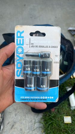 Impact socket set
