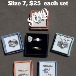 Beautiful New Fashion wedding Sets Size 7