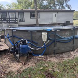 16’ X  3’ Tall Above Ground Pool. Good Shape. Everything Works