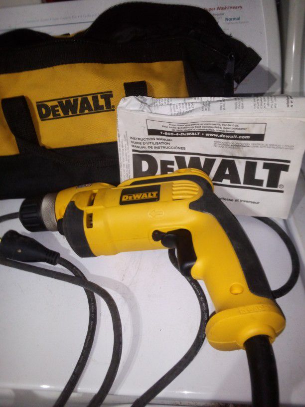 DeWalt Electric Drill 3/8 