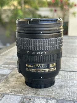 Nikon AF-S DX 18-70mm f3.5-4.5 Zoom Lens
