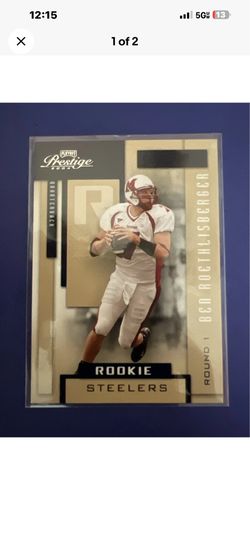 2004 Playoff Prestige Pittsburgh Steelers Ben Roethlisberger Rookie Card