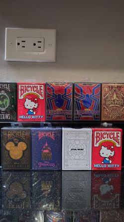 Playing Cards ♠️ Disney Marvel Spider-Man Hello Kitty Harry Potter 