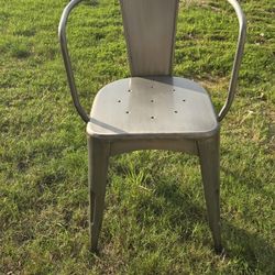 Four Metal Chairs