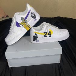 Kobe Bryant Customize Air Force 1s 