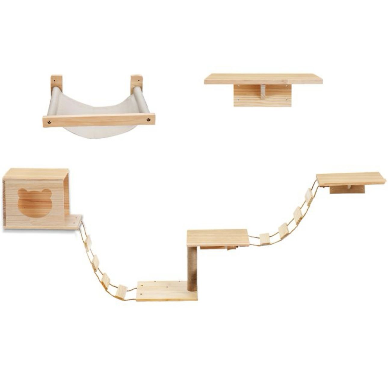 Wall Mount Cat Tree