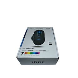 Wired/Wireless Dual Modes Rechargeable UHURU Gaming Mouse with 7 Buttons, WM-07