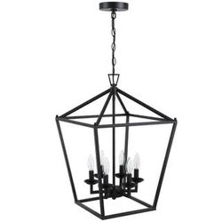 Like New 16” Black Chandelier